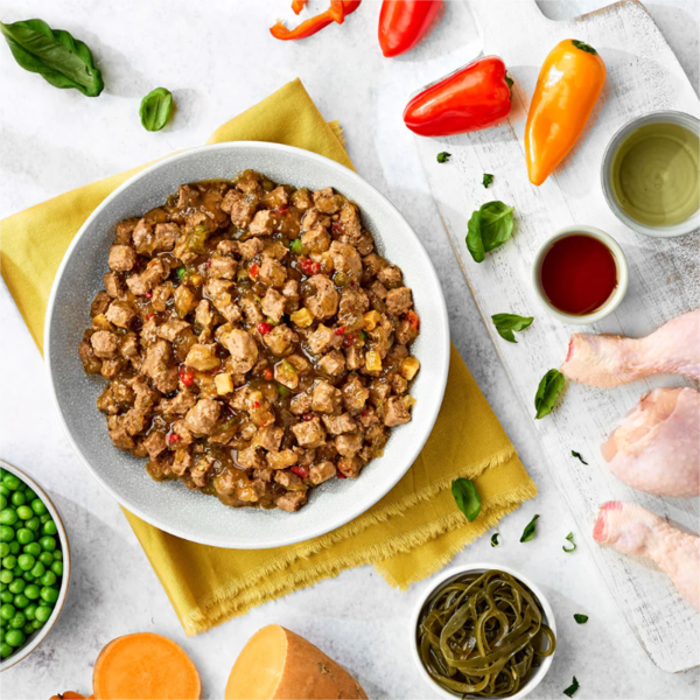 Naturo uGI TROFI SKuLOu Grain Free me Kotopoulo, Laxanika kai Frouta 390gr